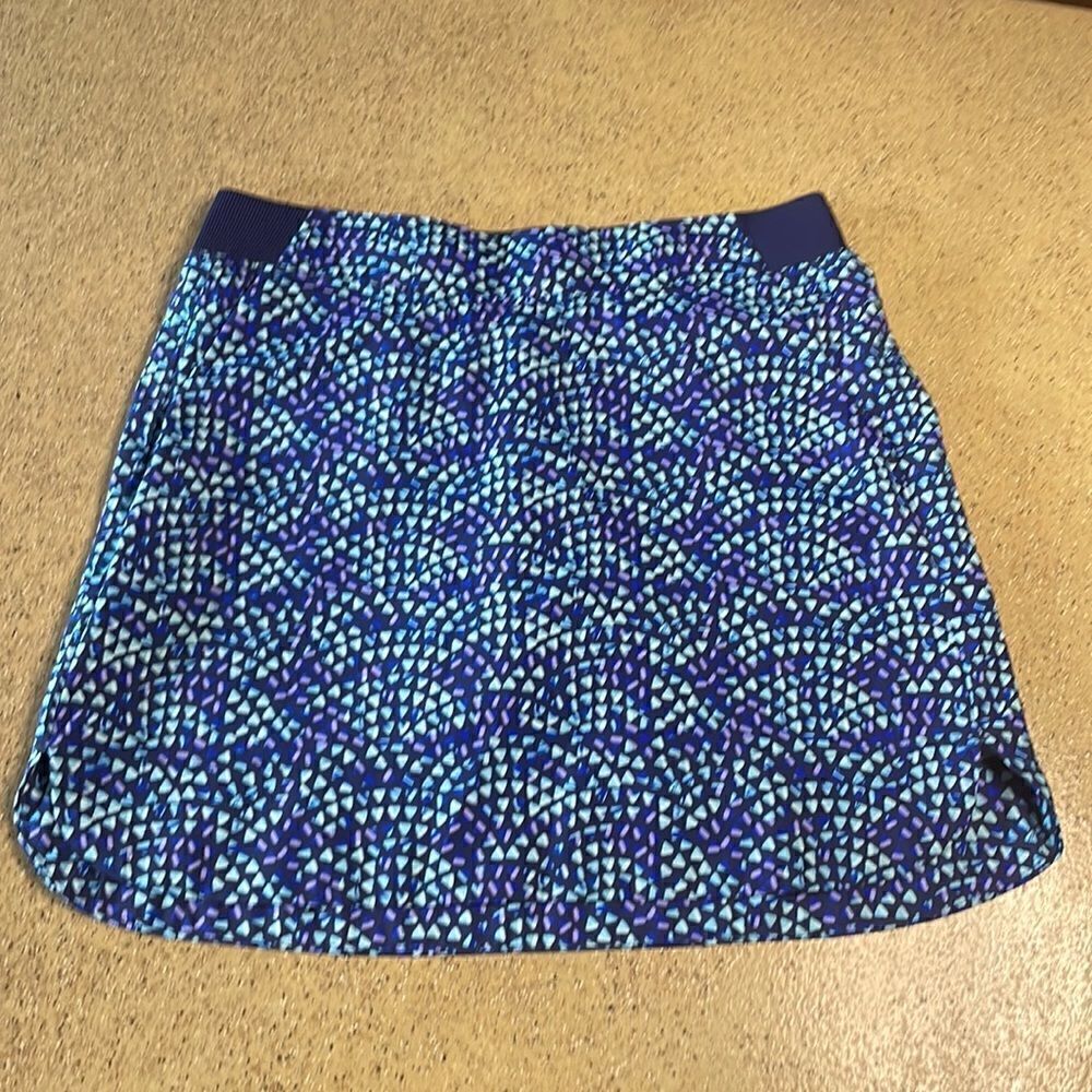 Cypress Club golf / tennis skort blue purple sz S